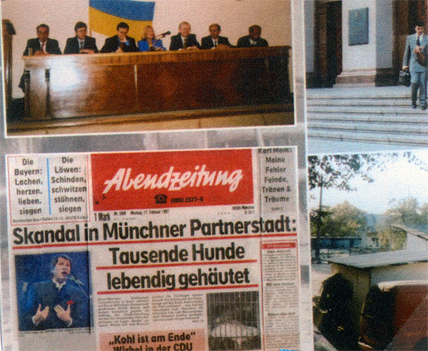 Auch die Müchner Abendzeitung berichtete über das Massaker.